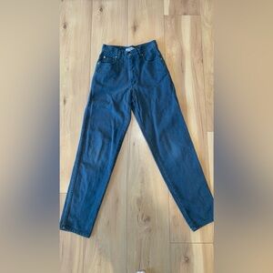 Youth/ Women’s Dark Blue Straight-Leg Jeans